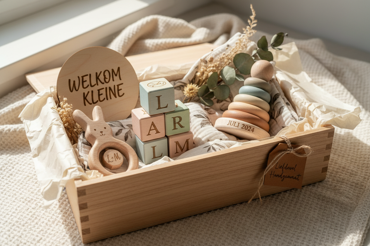 LEVERING VAN HOUTEN GEPERSONALISEERDE BABY ITEMS